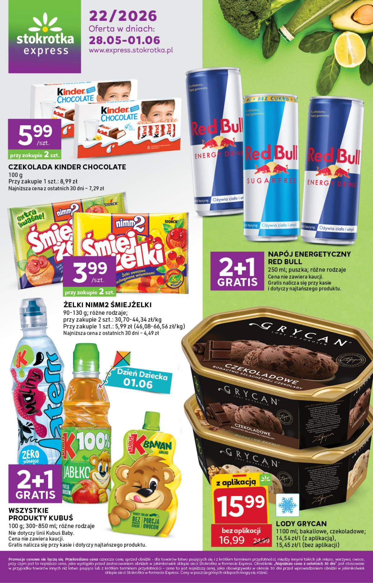 Stokrotka - Stokrotka Express akcijų leidinys 1 puslapis