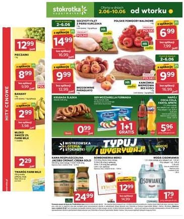 Stokrotka - Stokrotka Supermarket akcijų leidinys 2026-06-02 – 2026-06-10