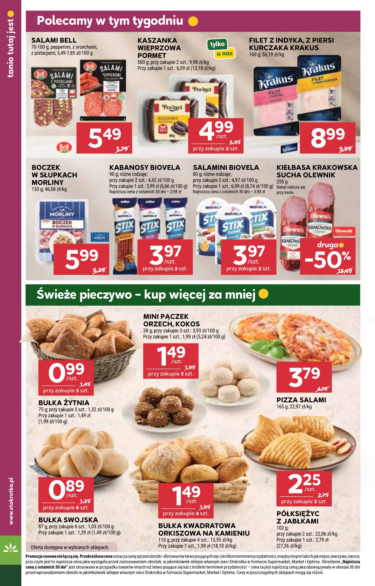 Stokrotka - Stokrotka Supermarket akcijų leidinys 16 puslapis