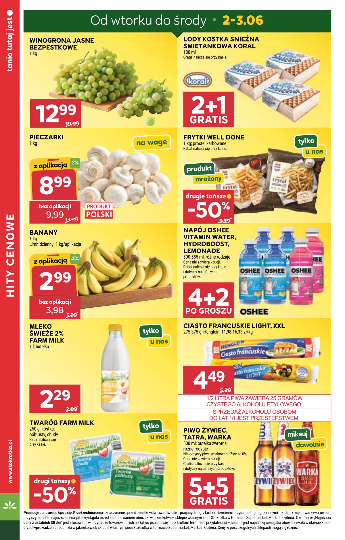 Stokrotka - Stokrotka Supermarket akcijų leidinys 2 puslapis