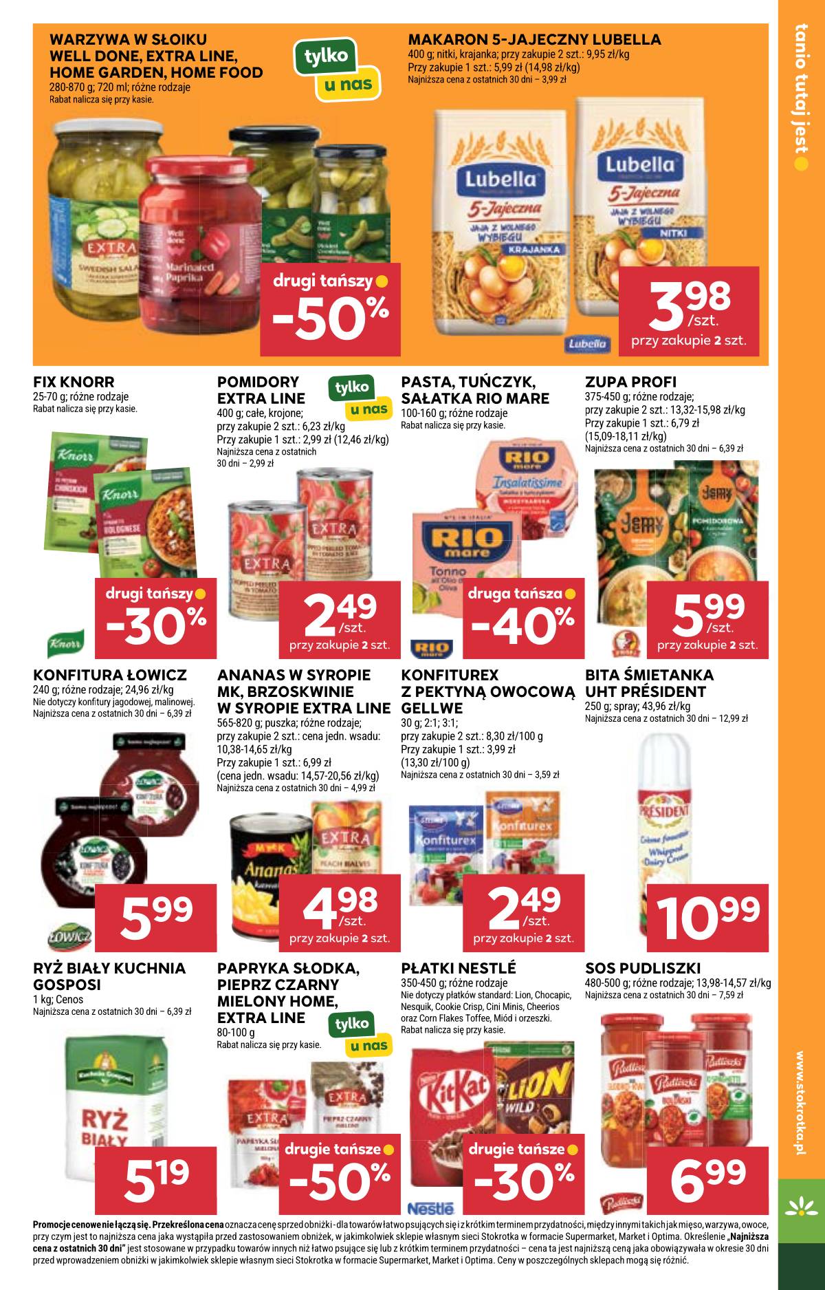 Stokrotka - Stokrotka Supermarket akcijų leidinys 23 puslapis