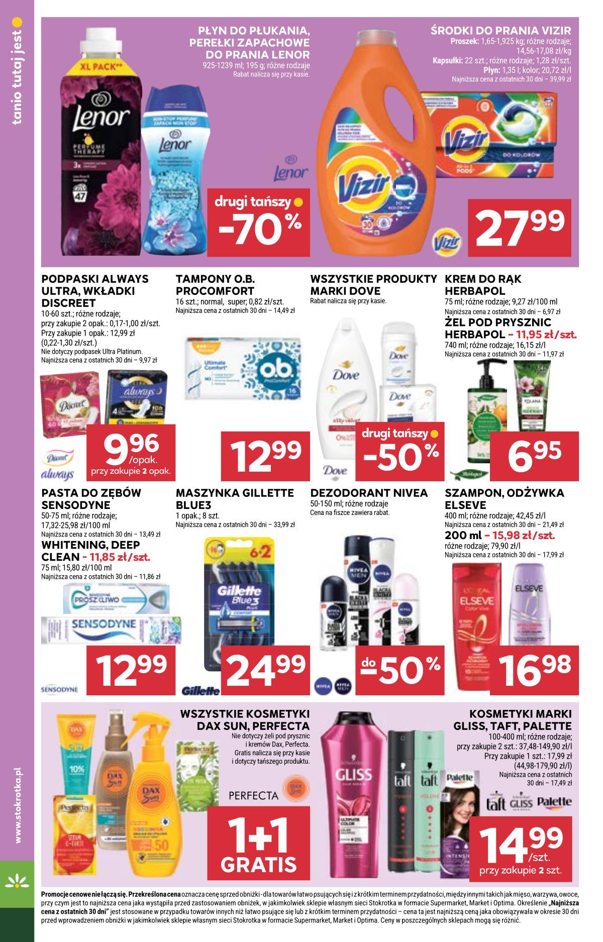 Stokrotka - Stokrotka Supermarket akcijų leidinys 30 puslapis