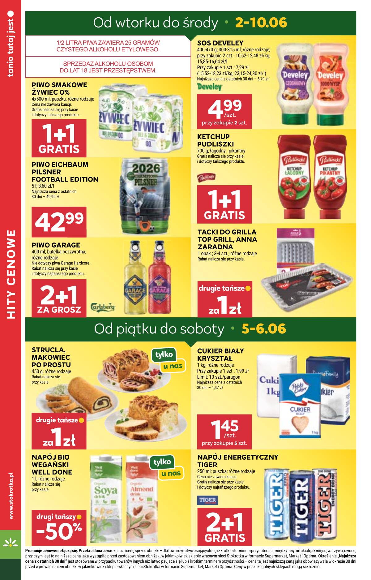 Stokrotka - Stokrotka Supermarket akcijų leidinys 4 puslapis