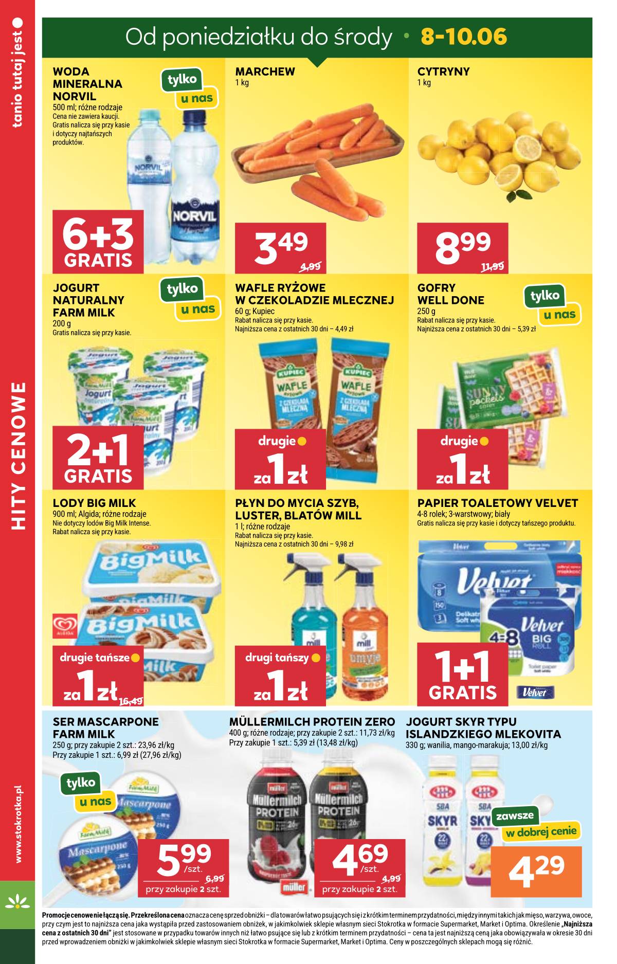 Stokrotka - Stokrotka Supermarket akcijų leidinys 6 puslapis