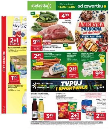 Stokrotka - Stokrotka Supermarket akcijų leidinys 2026-06-11 – 2026-06-17