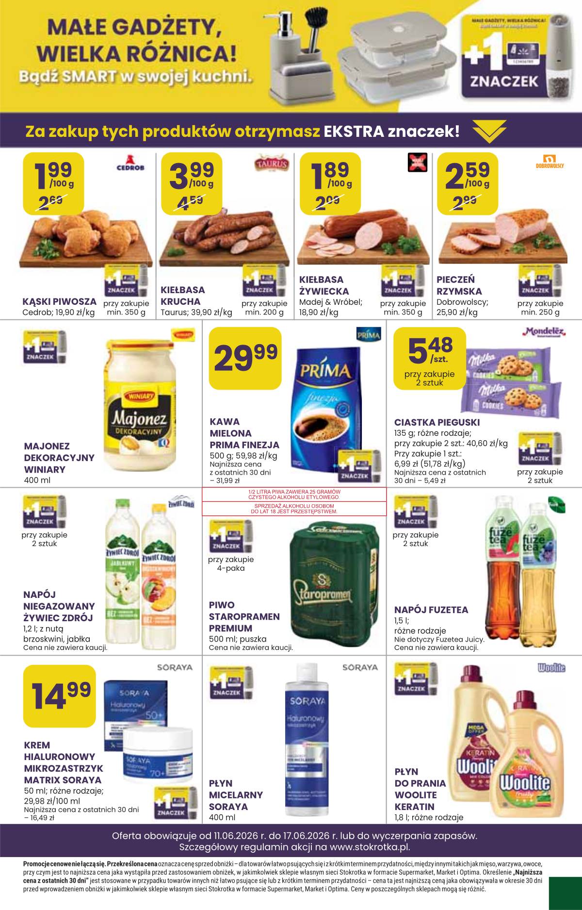 Stokrotka - Stokrotka Supermarket akcijų leidinys 21 puslapis