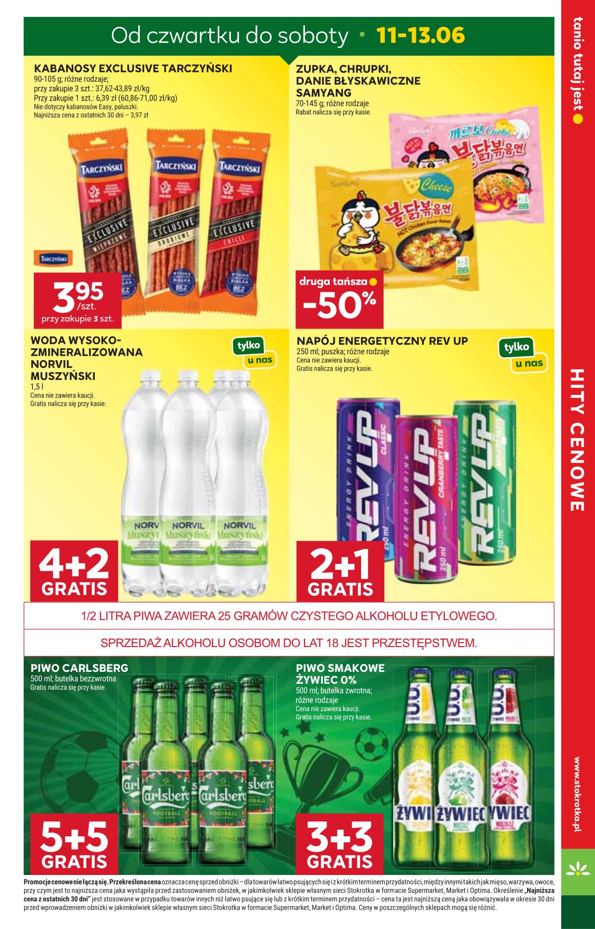 Stokrotka - Stokrotka Supermarket akcijų leidinys 3 puslapis