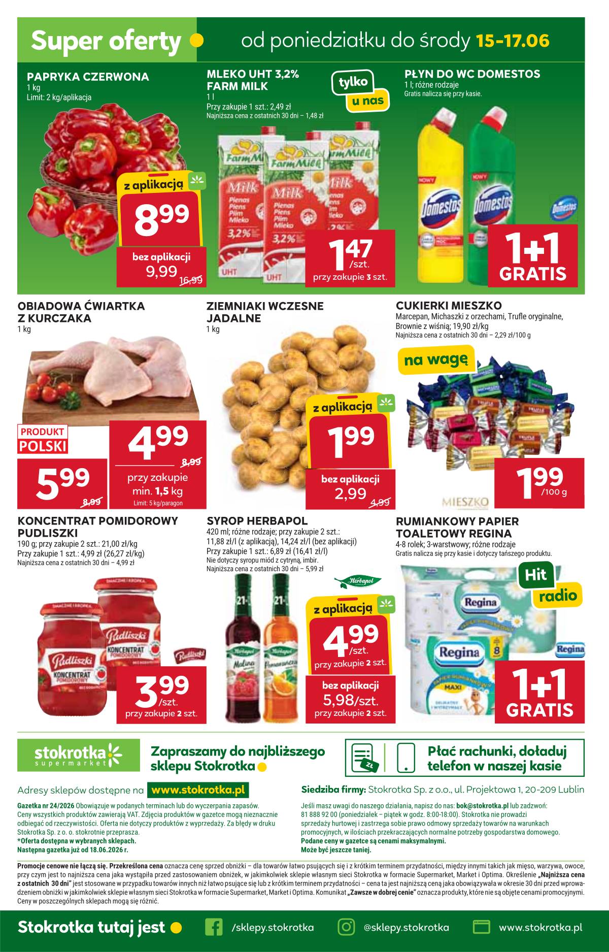 Stokrotka - Stokrotka Supermarket akcijų leidinys 57 puslapis