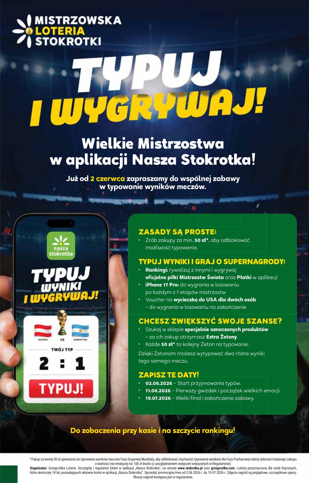 Stokrotka - Stokrotka Supermarket akcijų leidinys 6 puslapis