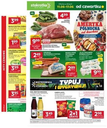Stokrotka - Stokrotka Market akcijų leidinys 2026-06-11 – 2026-06-17