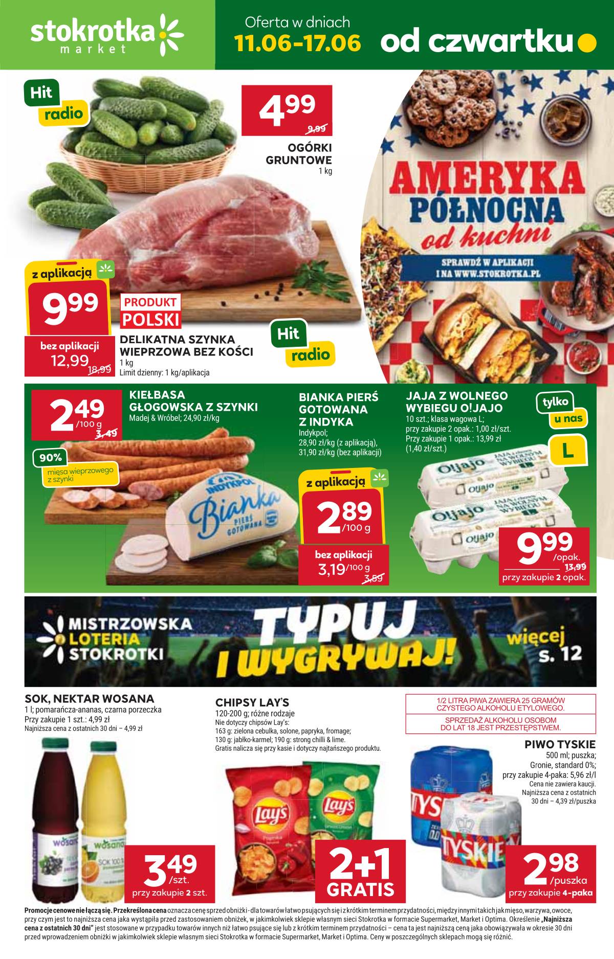 Stokrotka - Stokrotka Market akcijų leidinys 1 puslapis
