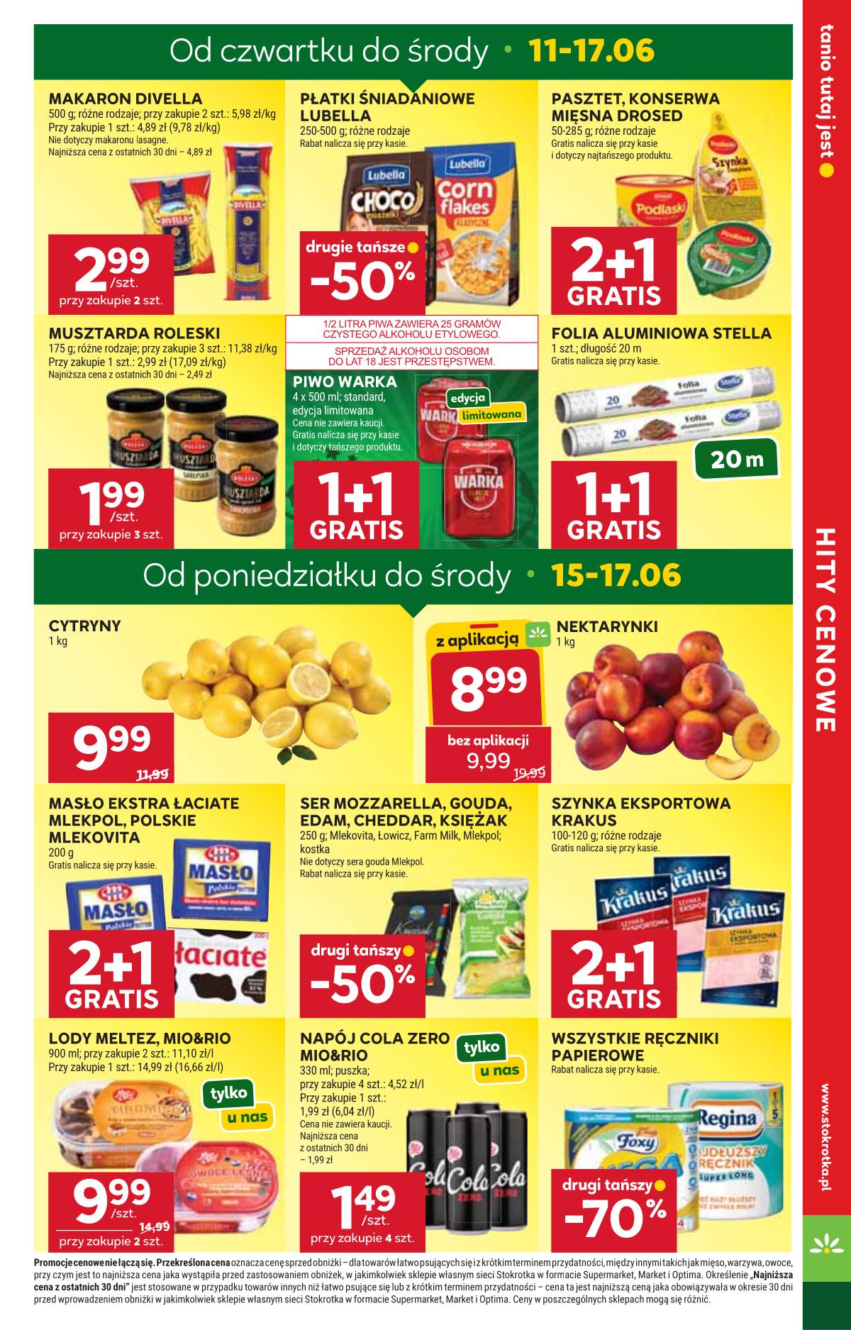 Stokrotka - Stokrotka Market akcijų leidinys 3 puslapis