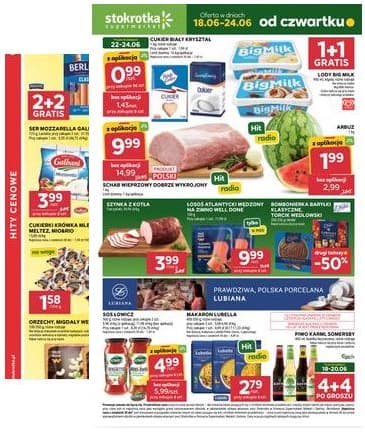 Stokrotka - Stokrotka Supermarket akcijų leidinys 2026-06-18 – 2026-06-24