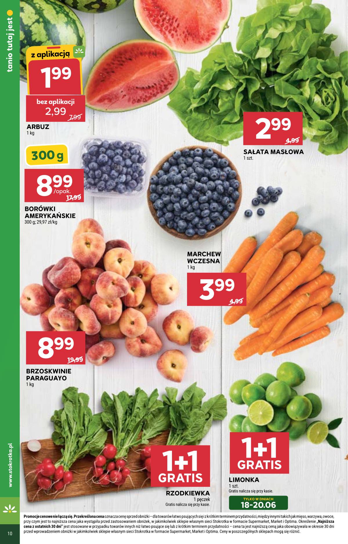 Stokrotka - Stokrotka Supermarket akcijų leidinys 10 puslapis