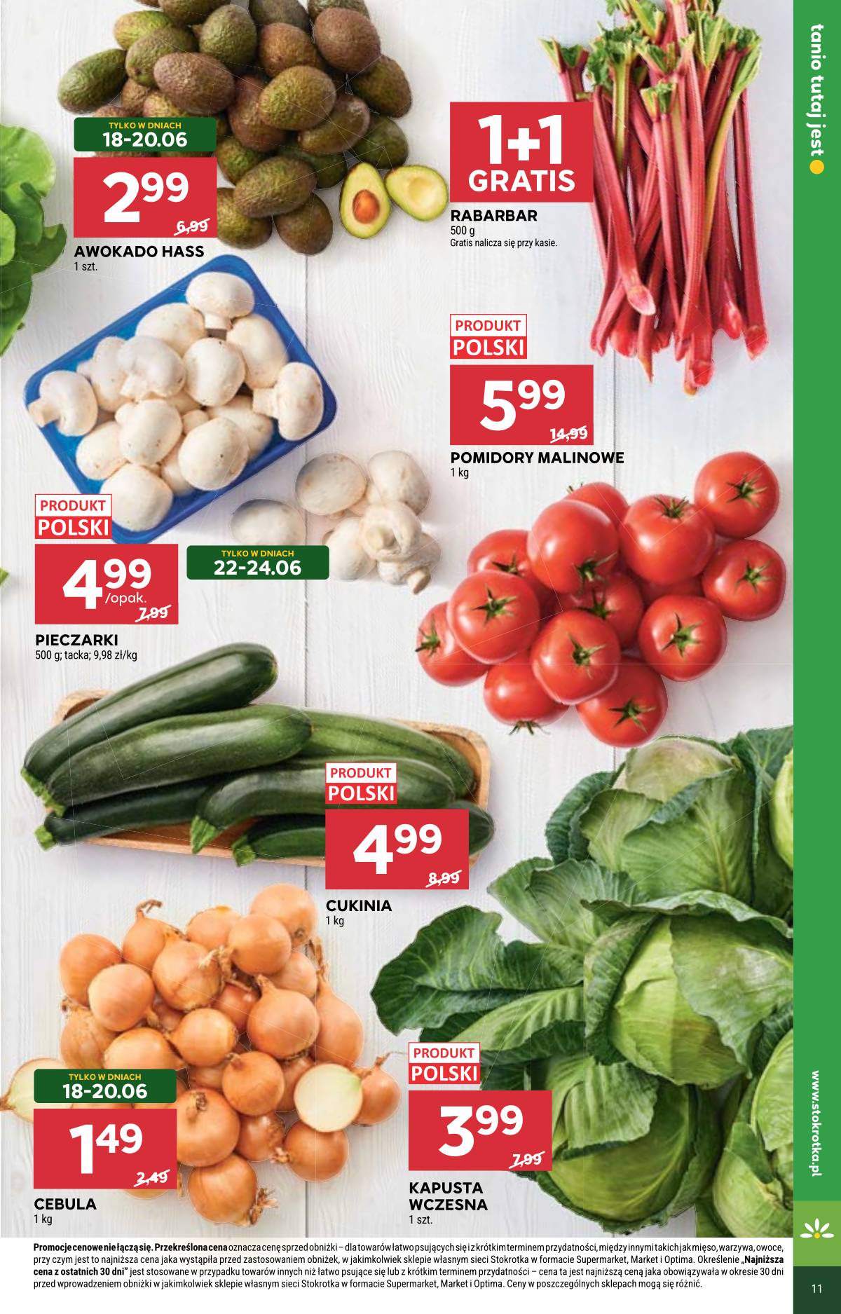 Stokrotka - Stokrotka Supermarket akcijų leidinys 11 puslapis