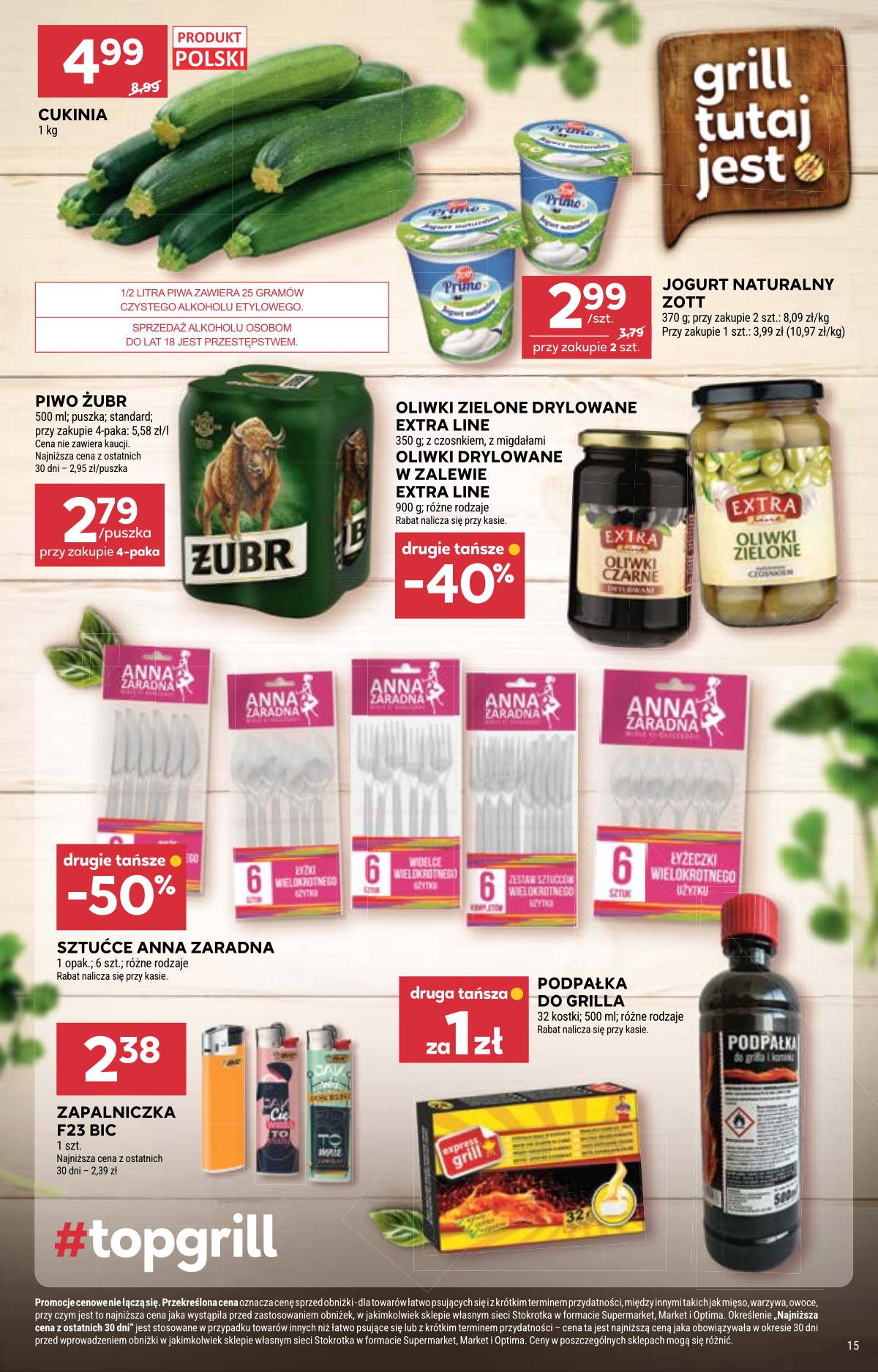 Stokrotka - Stokrotka Supermarket akcijų leidinys 15 puslapis