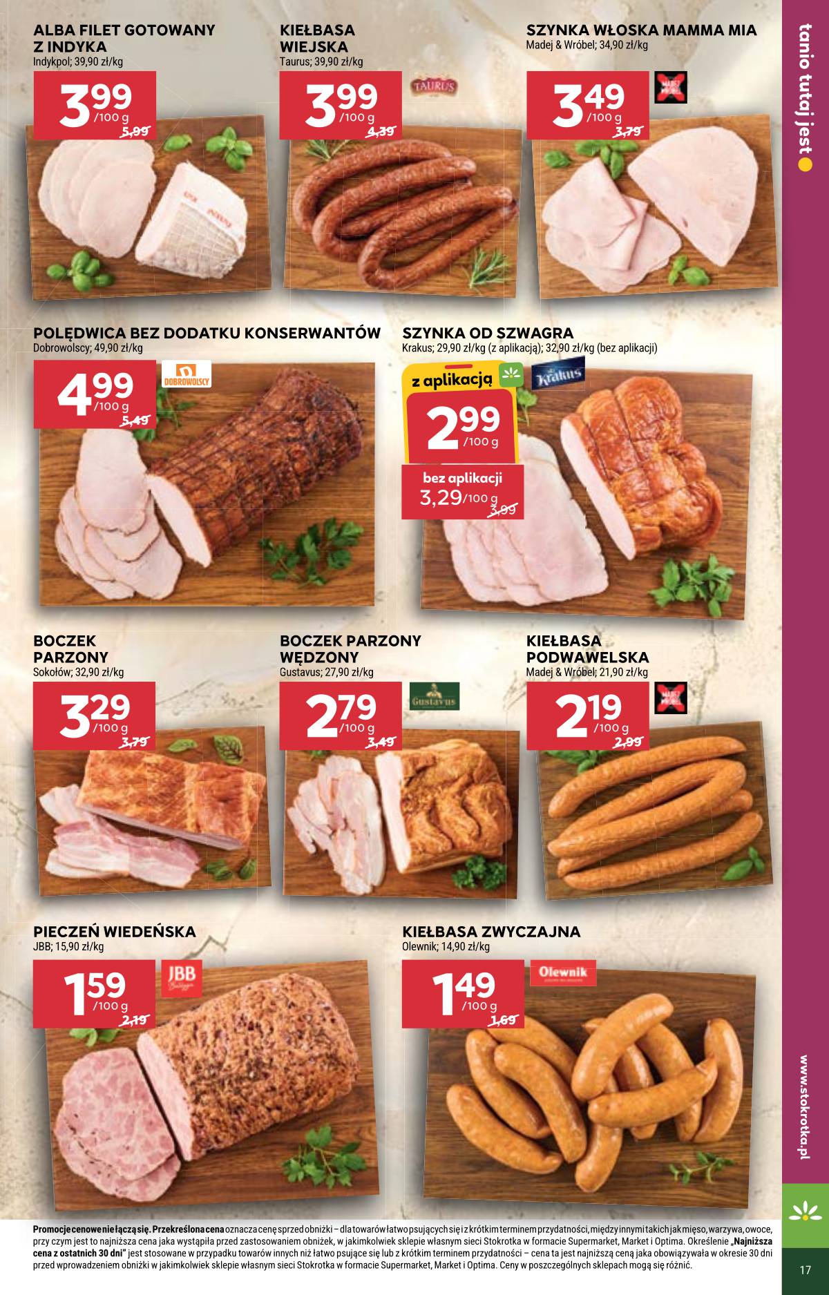Stokrotka - Stokrotka Supermarket akcijų leidinys 17 puslapis