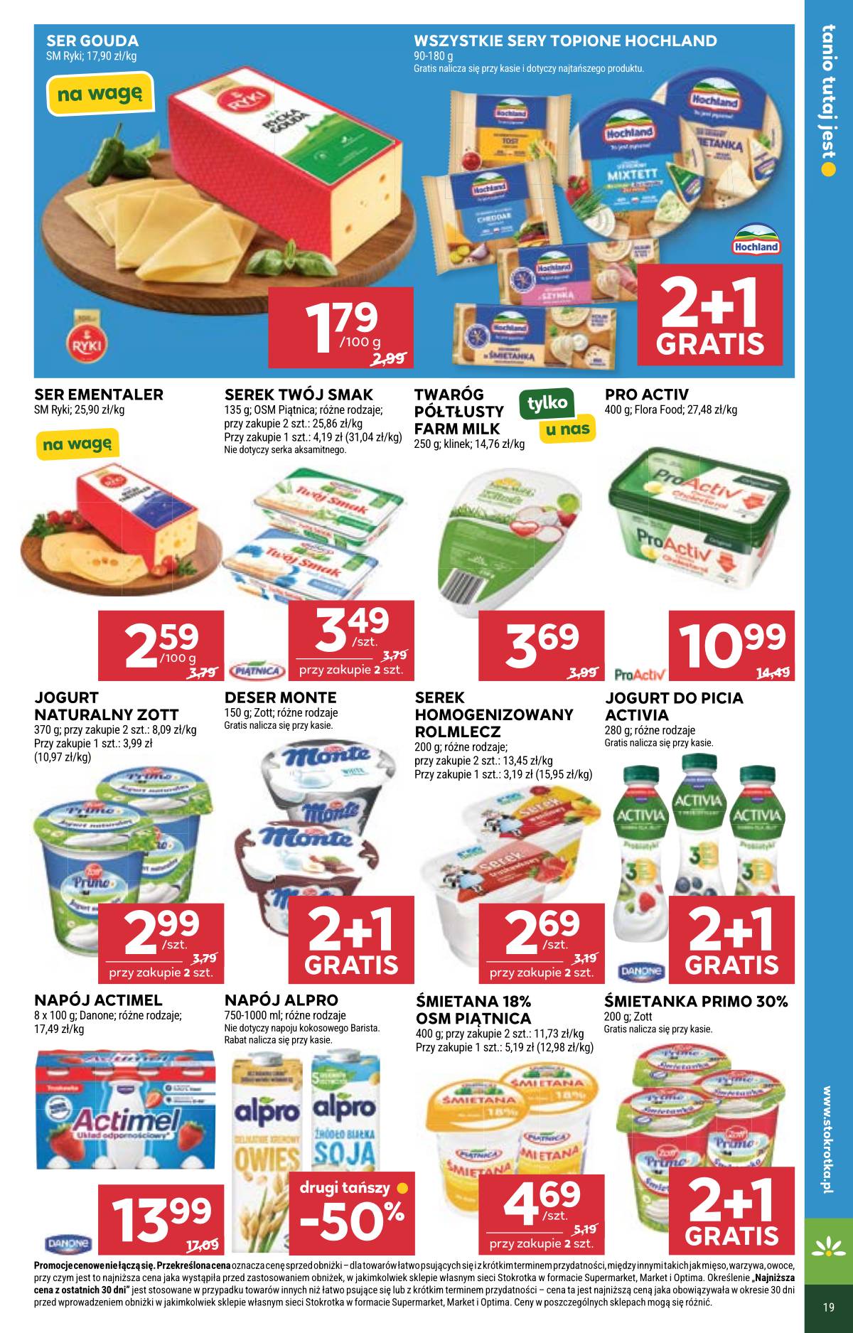 Stokrotka - Stokrotka Supermarket akcijų leidinys 19 puslapis