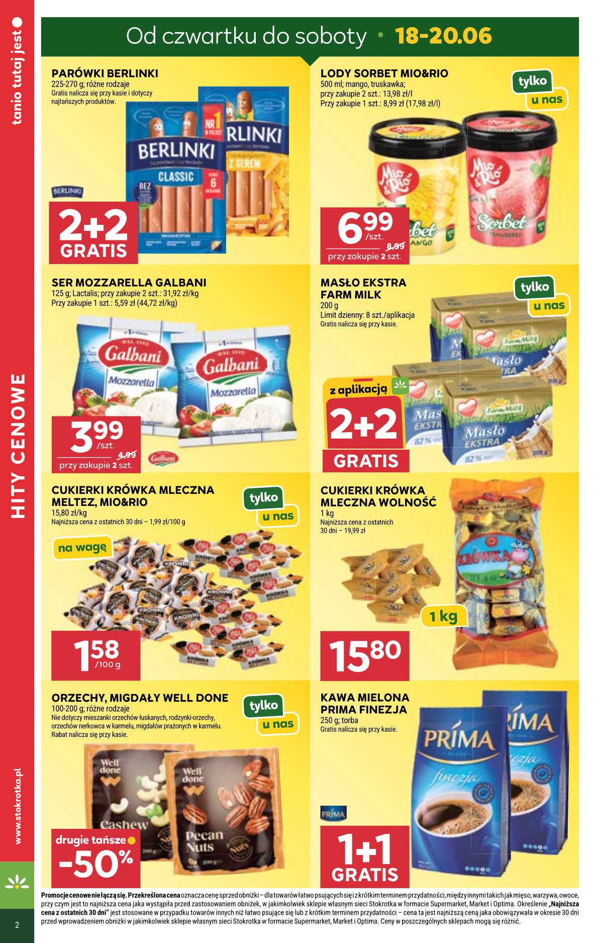 Stokrotka - Stokrotka Supermarket akcijų leidinys 2 puslapis