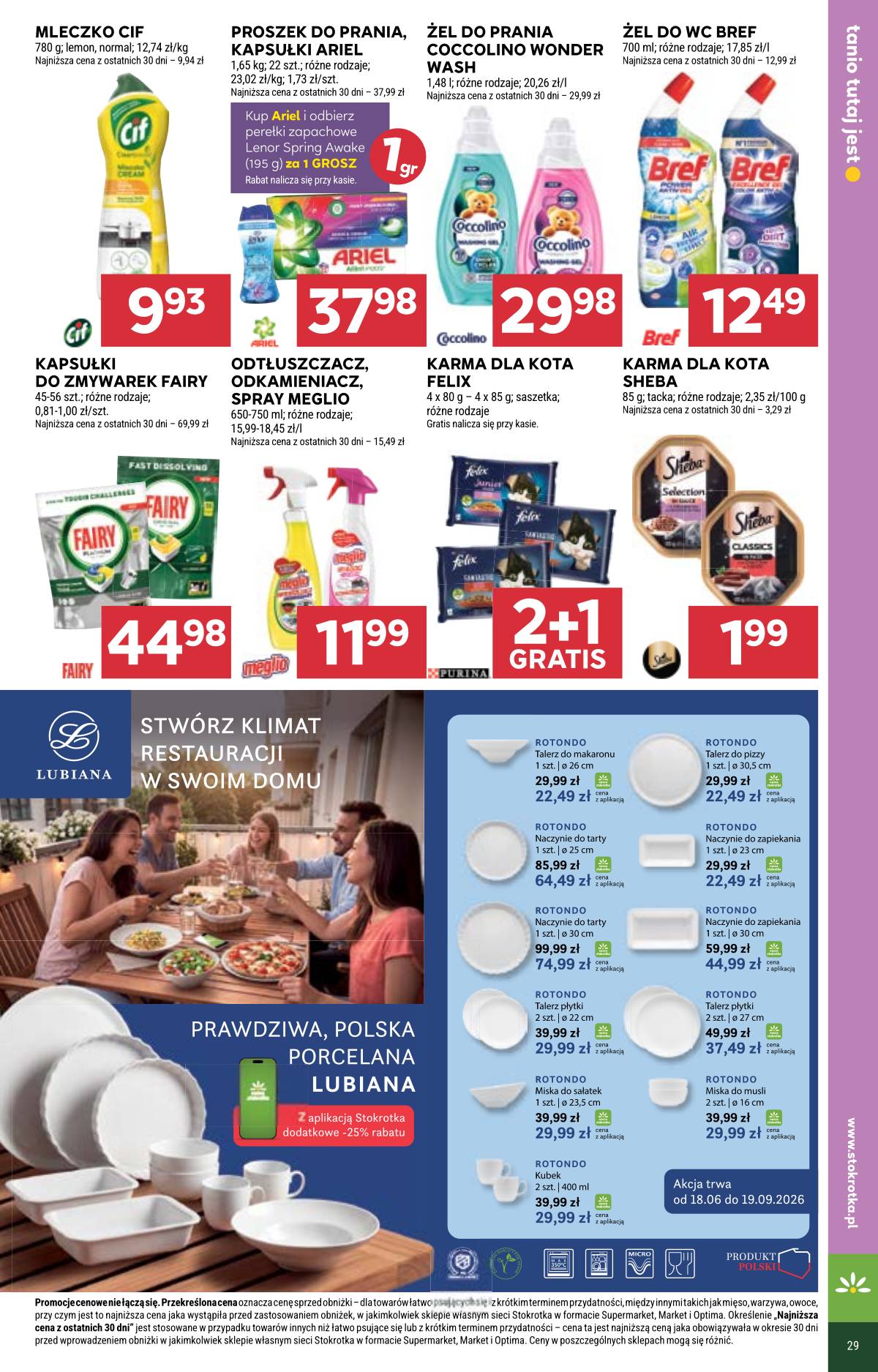 Stokrotka - Stokrotka Supermarket akcijų leidinys 41 puslapis