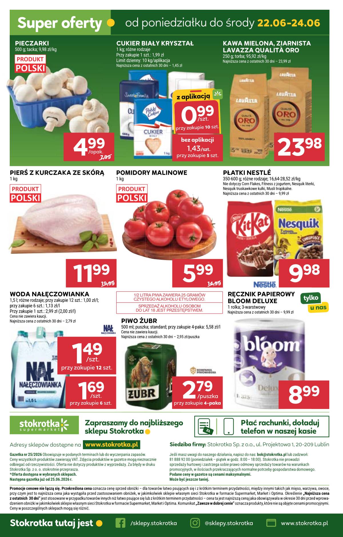 Stokrotka - Stokrotka Supermarket akcijų leidinys 48 puslapis