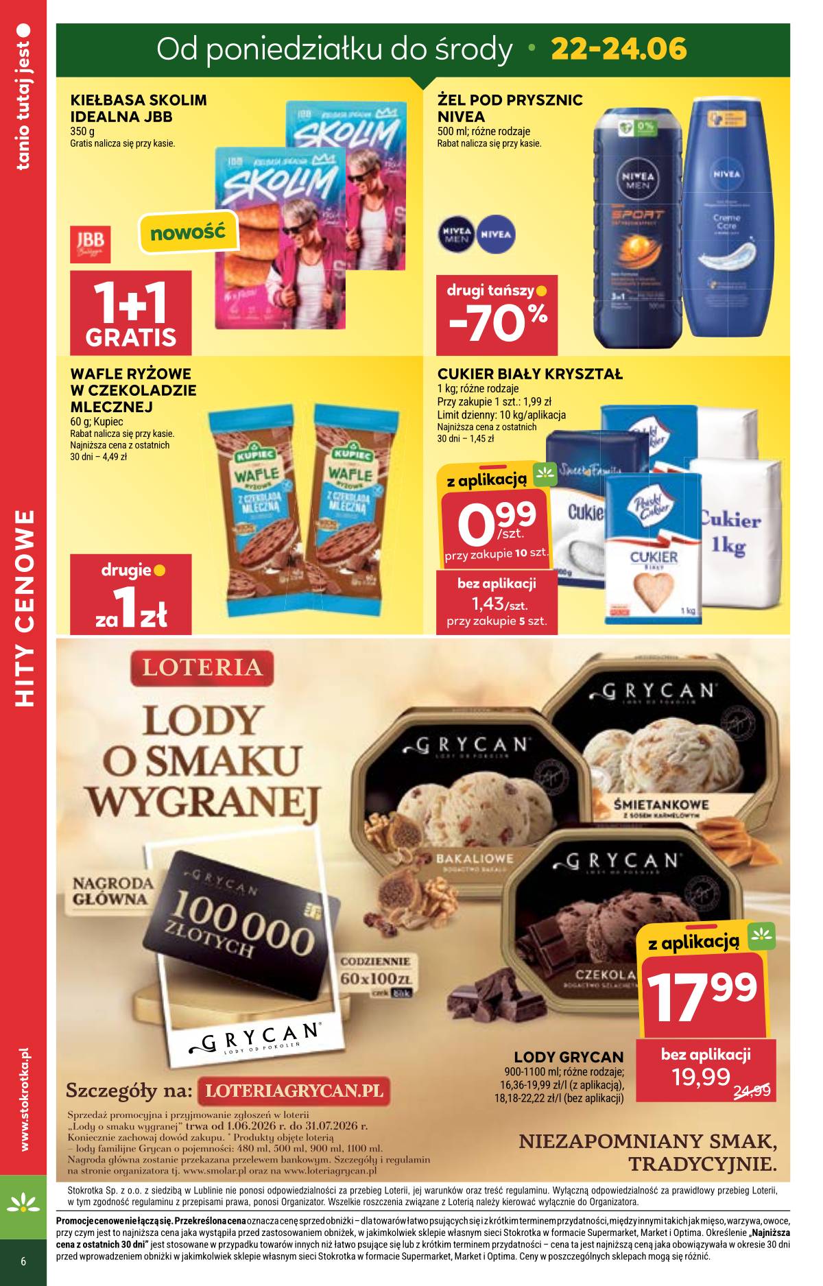 Stokrotka - Stokrotka Supermarket akcijų leidinys 6 puslapis