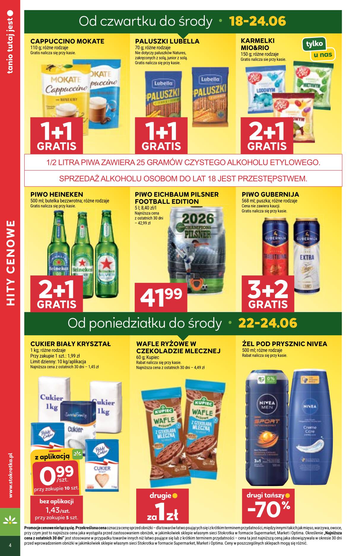 Stokrotka - Stokrotka Market akcijų leidinys 4 puslapis