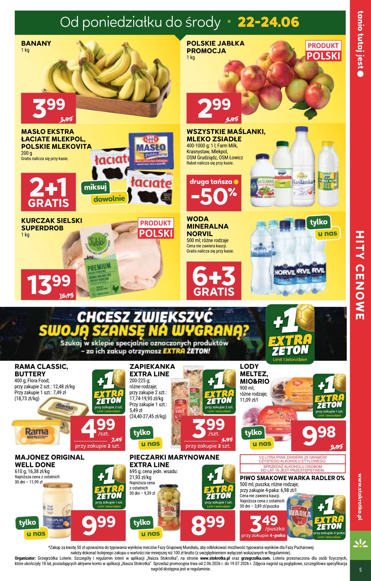 Stokrotka - Stokrotka Market akcijų leidinys 5 puslapis