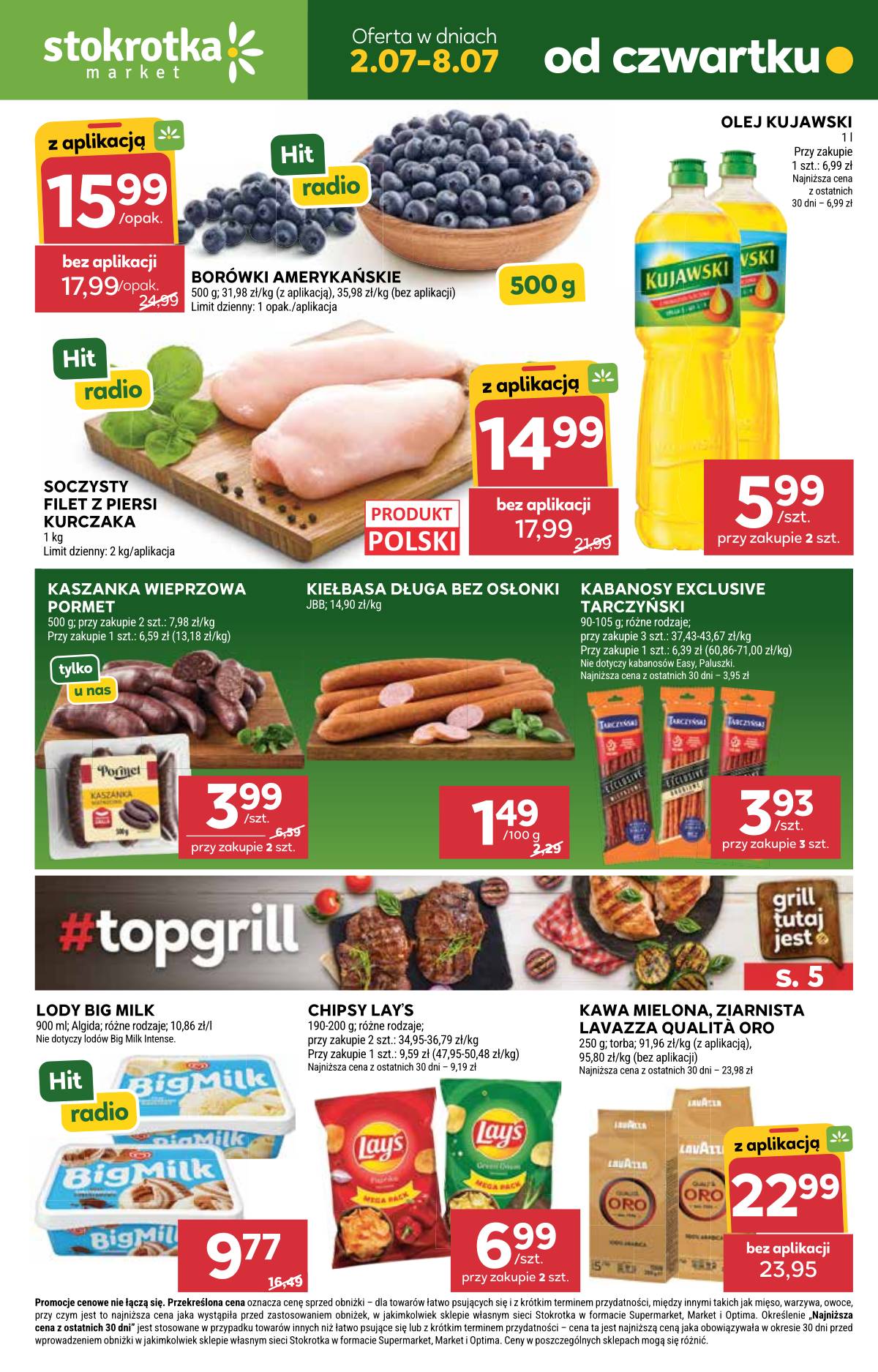 Stokrotka - Stokrotka Market akcijų leidinys 1 puslapis
