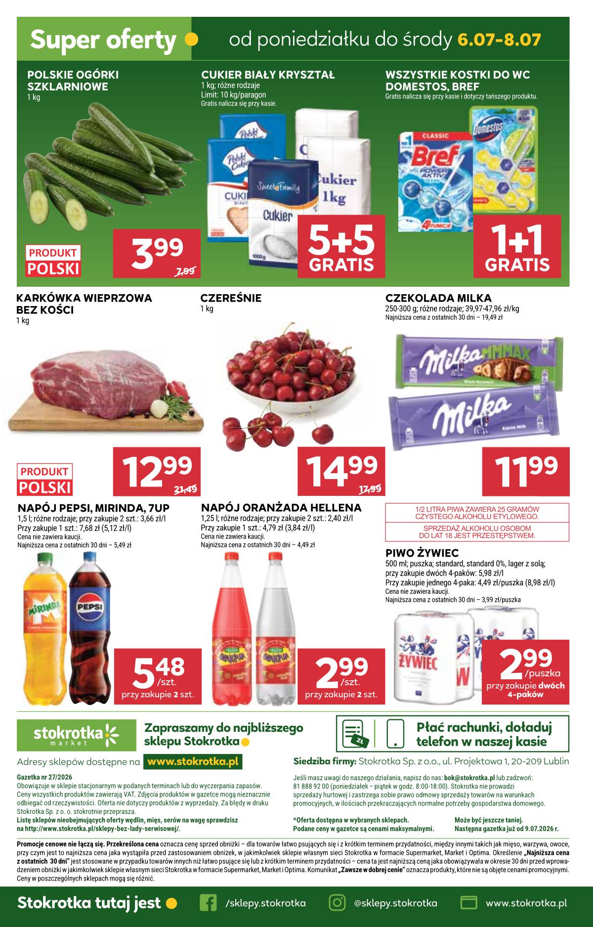 Stokrotka - Stokrotka Market akcijų leidinys 31 puslapis