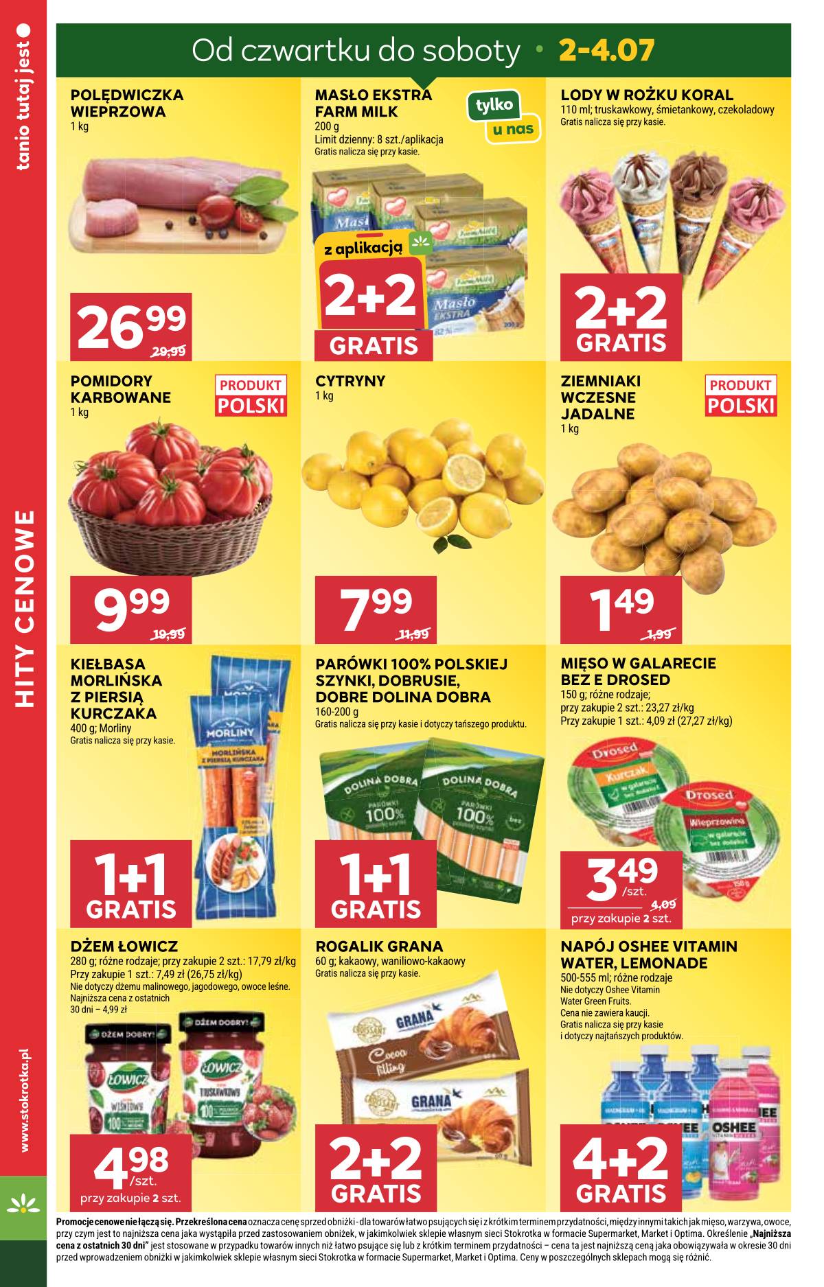 Stokrotka - Stokrotka Market akcijų leidinys 4 puslapis