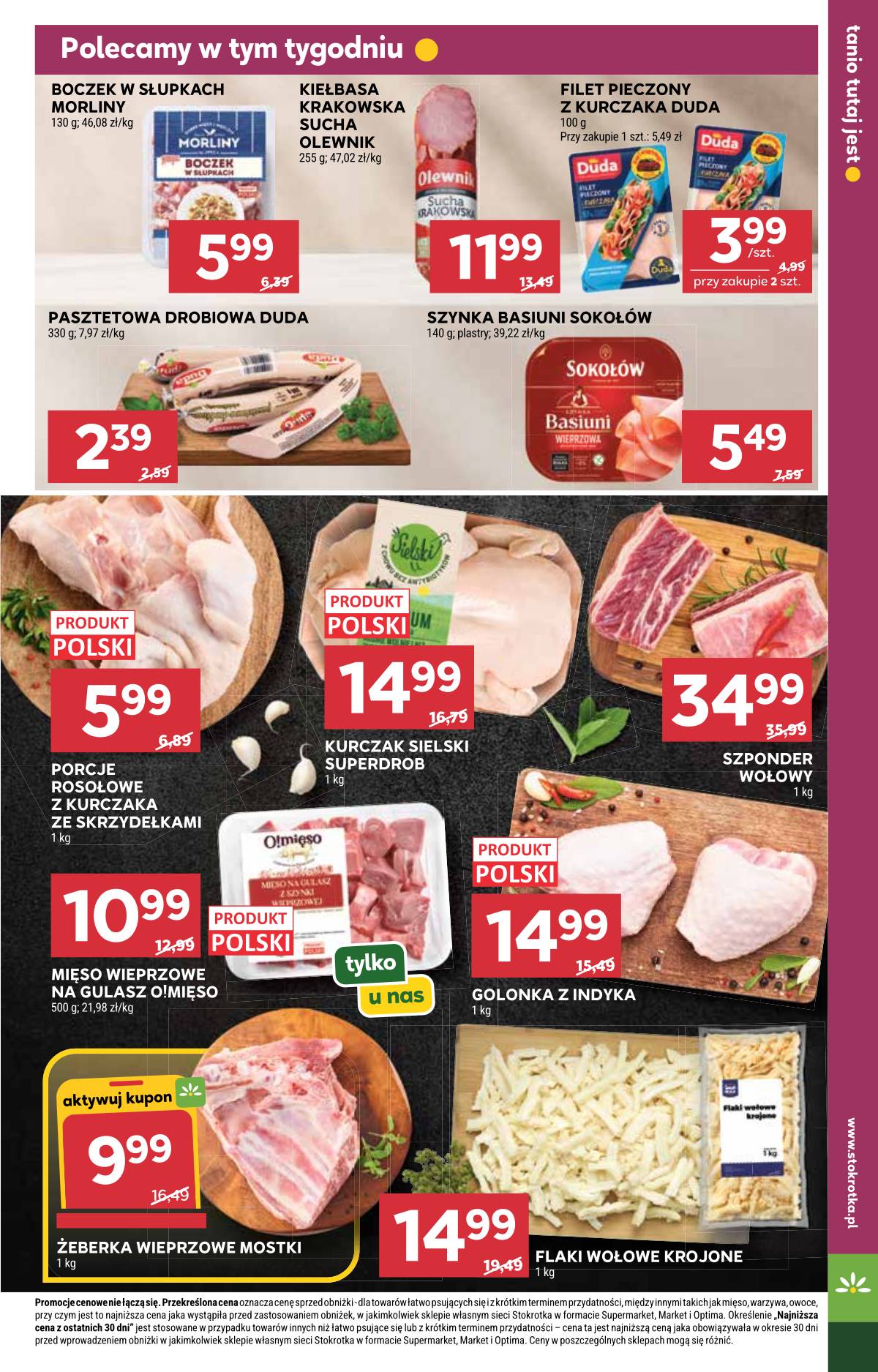 Stokrotka - Stokrotka Market akcijų leidinys 9 puslapis