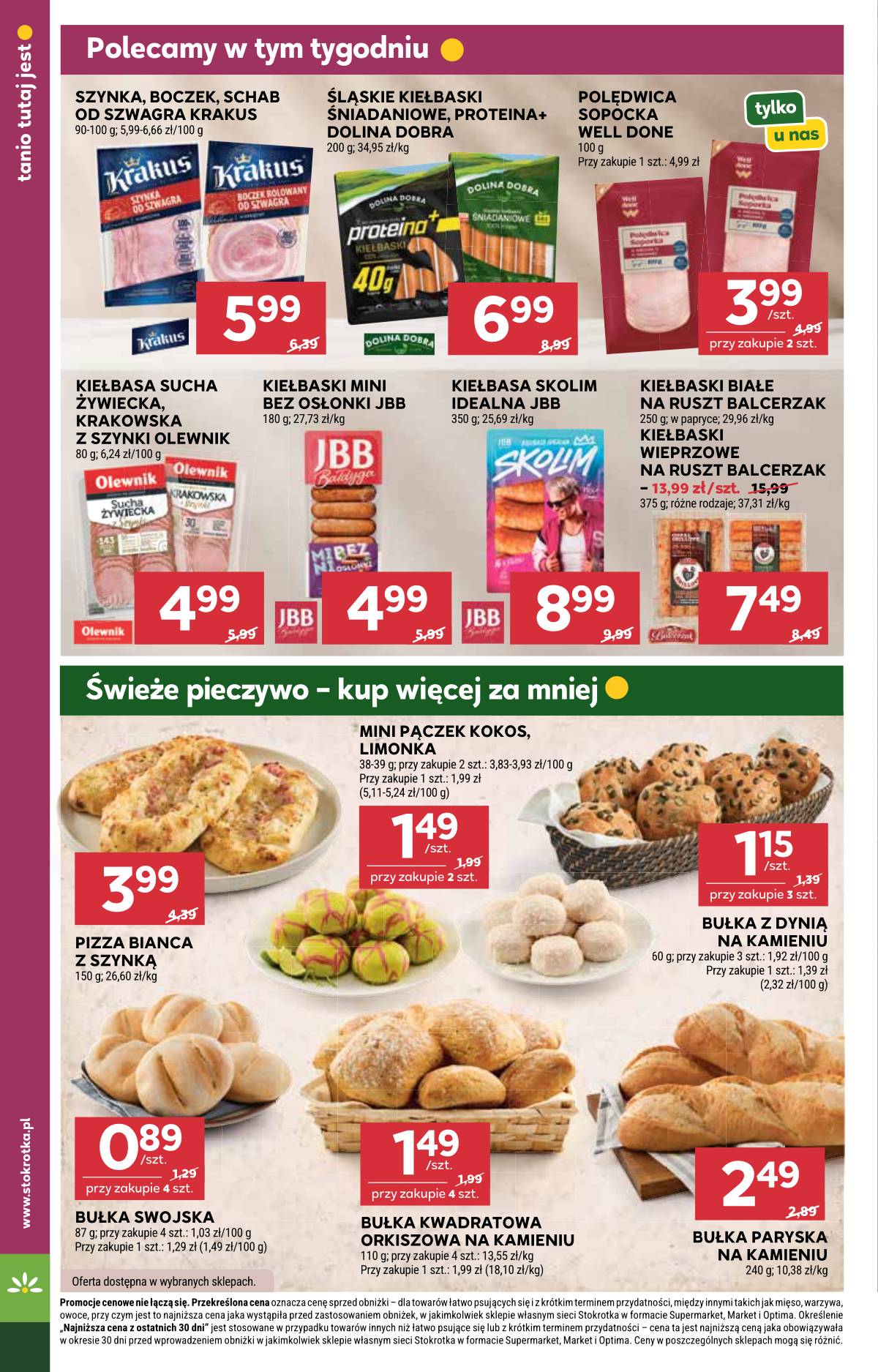 Stokrotka - Stokrotka Supermarket akcijų leidinys 16 puslapis