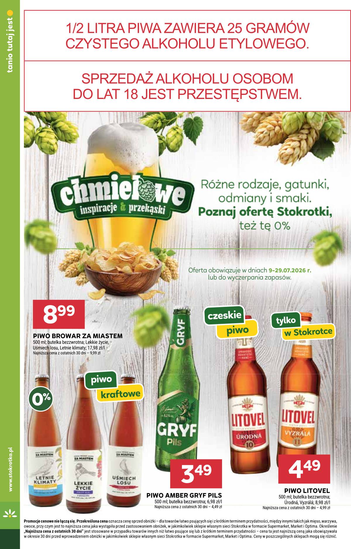 Stokrotka - Stokrotka Supermarket akcijų leidinys 30 puslapis