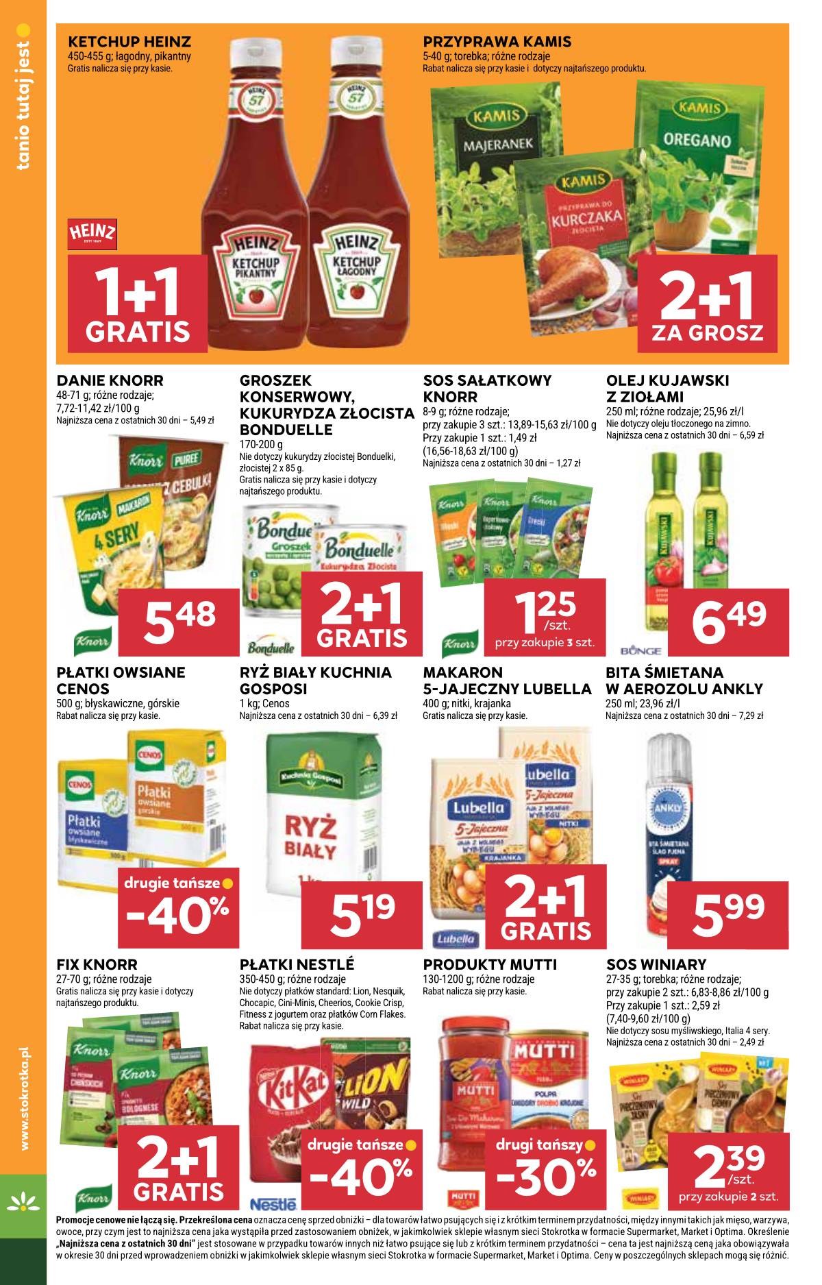 Stokrotka - Stokrotka Supermarket akcijų leidinys 34 puslapis