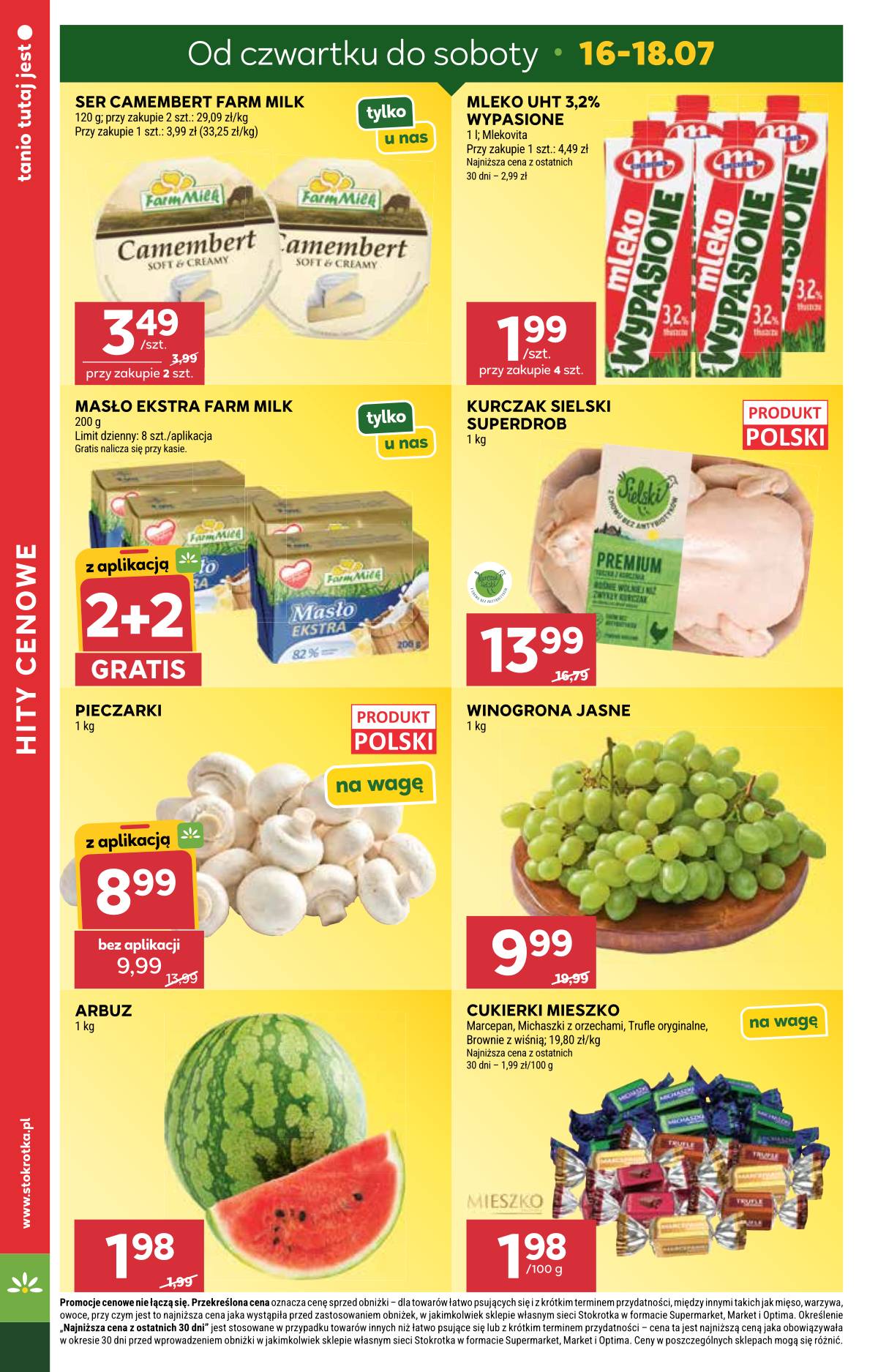 Stokrotka - Stokrotka Supermarket akcijų leidinys 4 puslapis