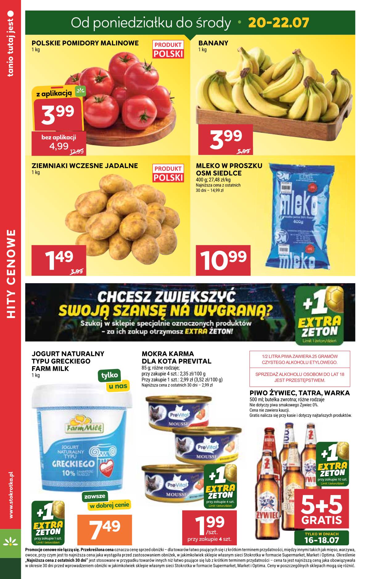 Stokrotka - Stokrotka Supermarket akcijų leidinys 8 puslapis