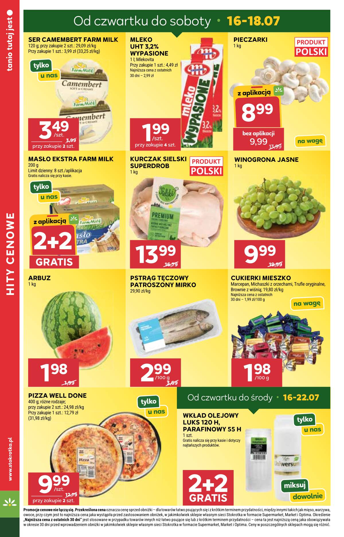 Stokrotka - Stokrotka Market akcijų leidinys 4 puslapis