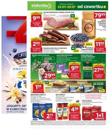 Stokrotka - Stokrotka Supermarket akcijų leidinys 2026-07-23 – 2026-07-29