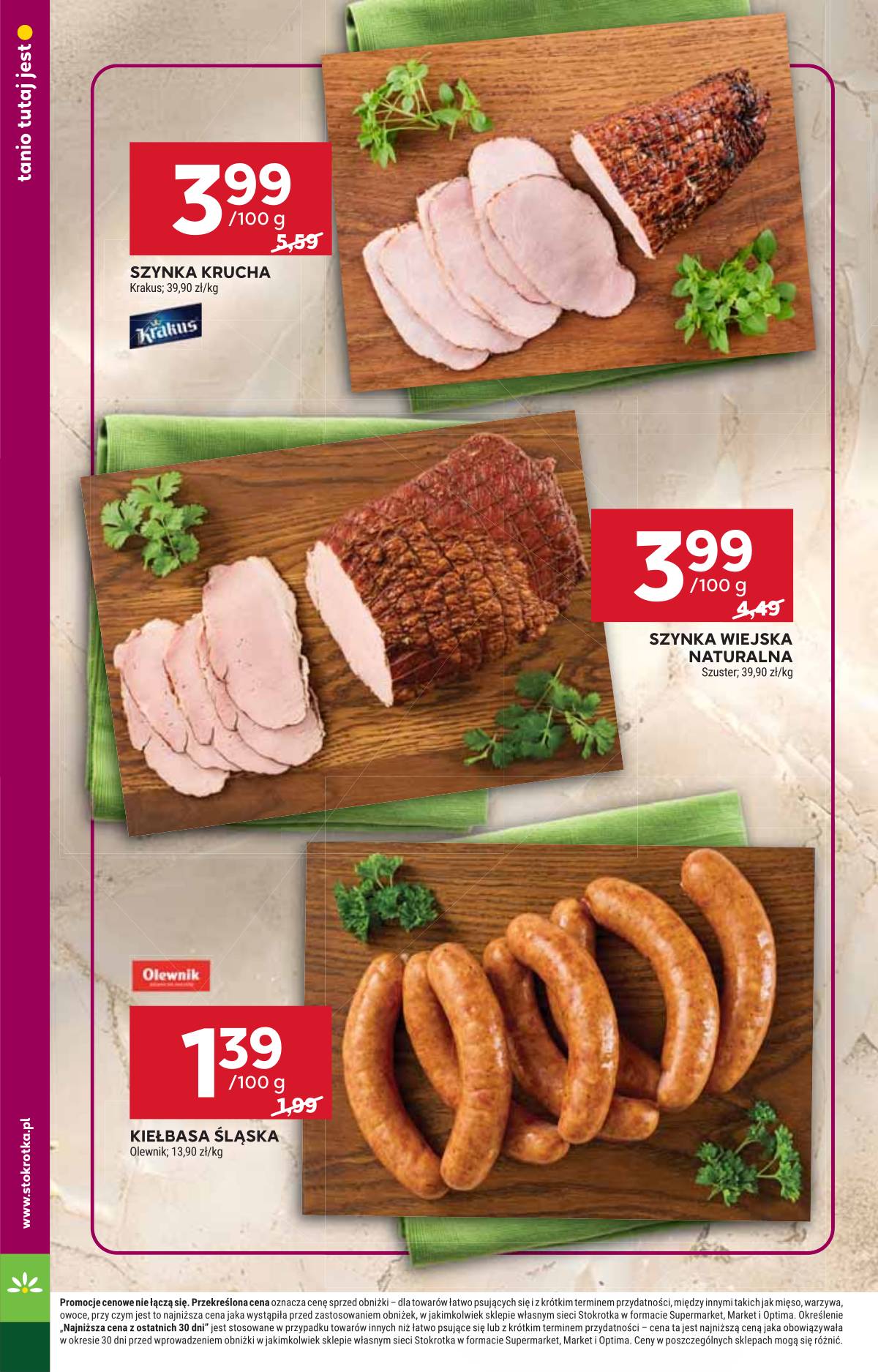 Stokrotka - Stokrotka Supermarket akcijų leidinys 18 puslapis