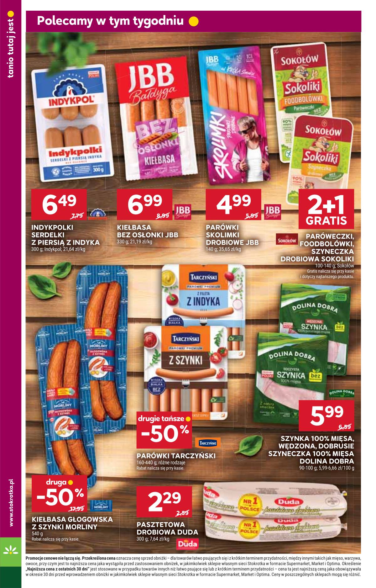 Stokrotka - Stokrotka Supermarket akcijų leidinys 20 puslapis