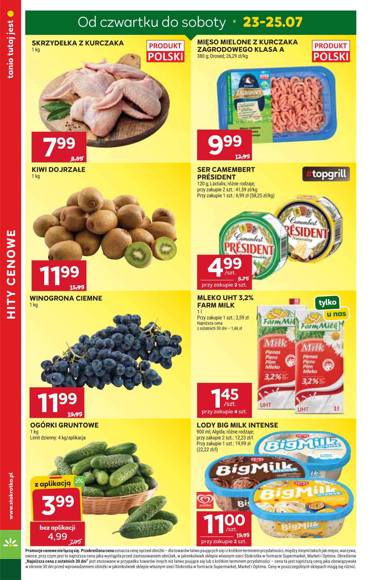 Stokrotka - Stokrotka Supermarket akcijų leidinys 4 puslapis