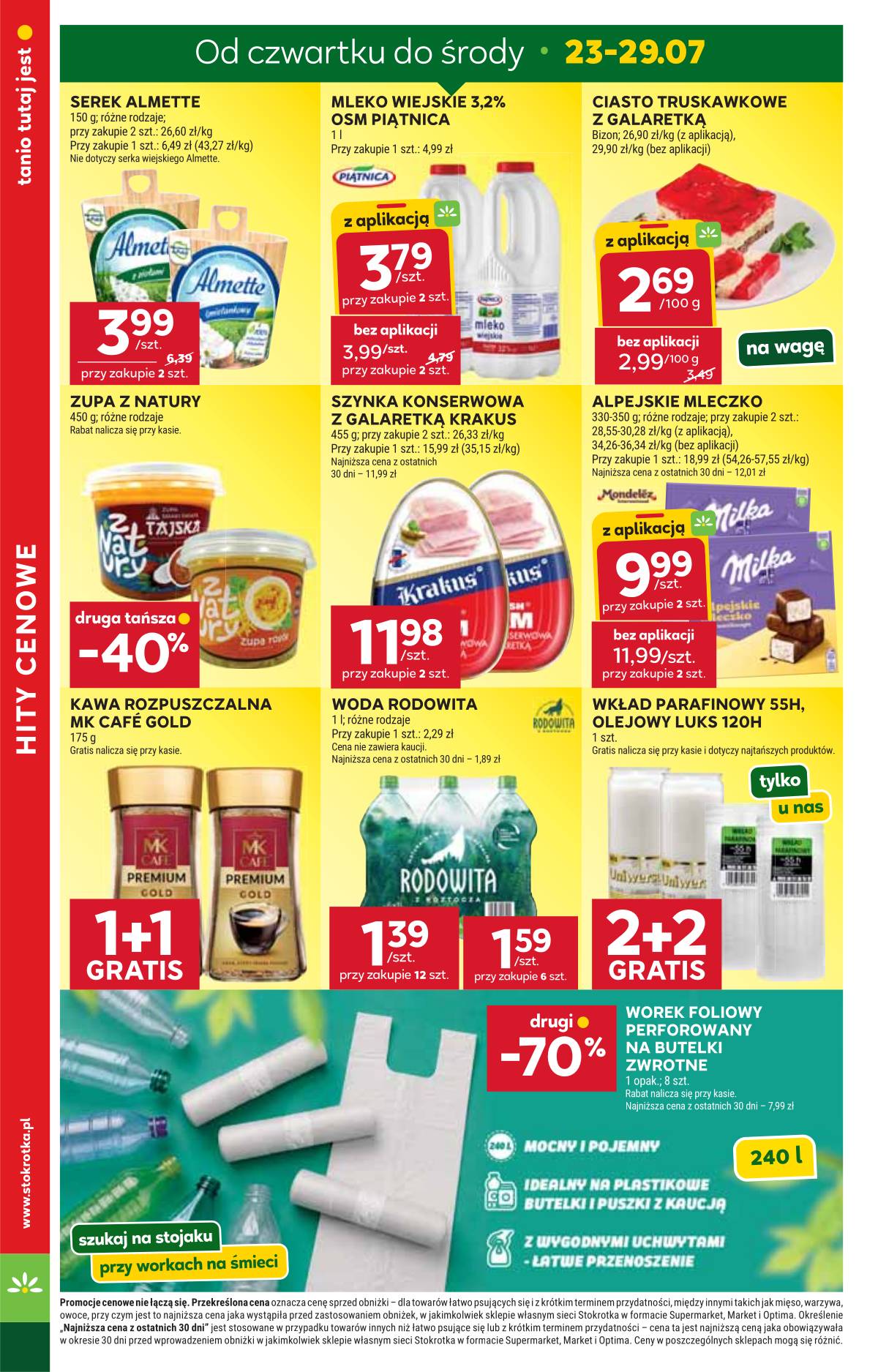 Stokrotka - Stokrotka Supermarket akcijų leidinys 6 puslapis