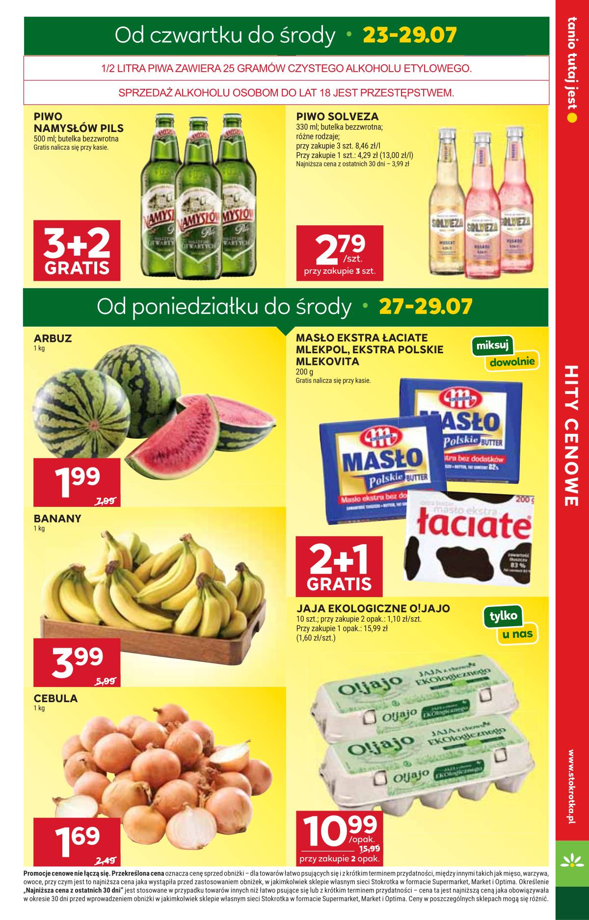 Stokrotka - Stokrotka Supermarket akcijų leidinys 7 puslapis