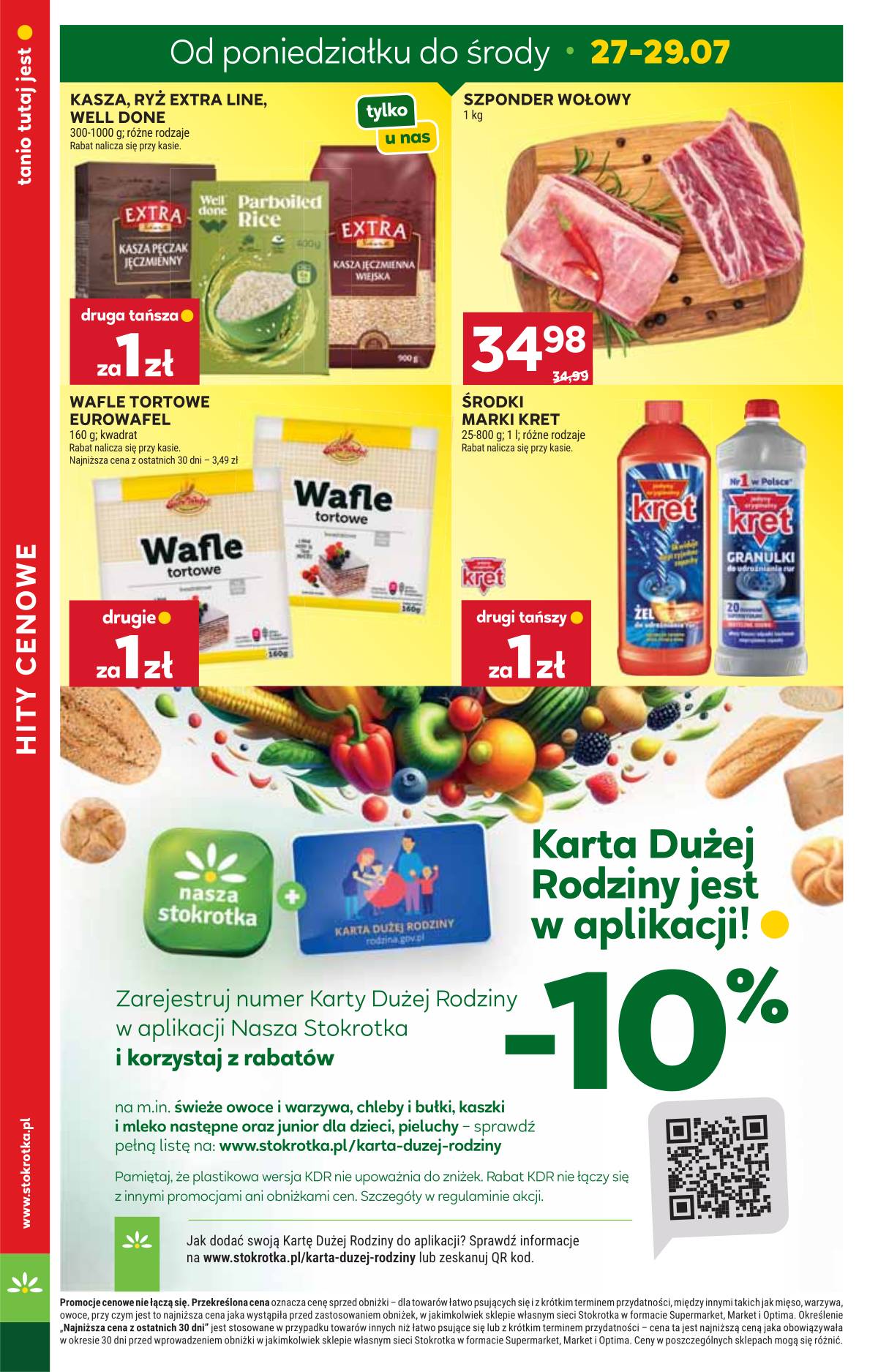 Stokrotka - Stokrotka Supermarket akcijų leidinys 8 puslapis