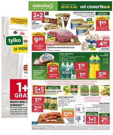Stokrotka - Stokrotka Supermarket akcijų leidinys 2026-07-30 – 2026-08-05