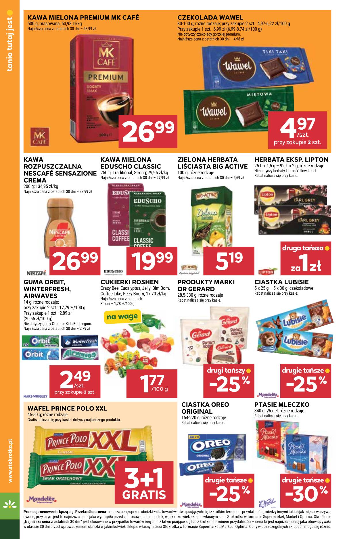 Stokrotka - Stokrotka Supermarket akcijų leidinys 28 puslapis
