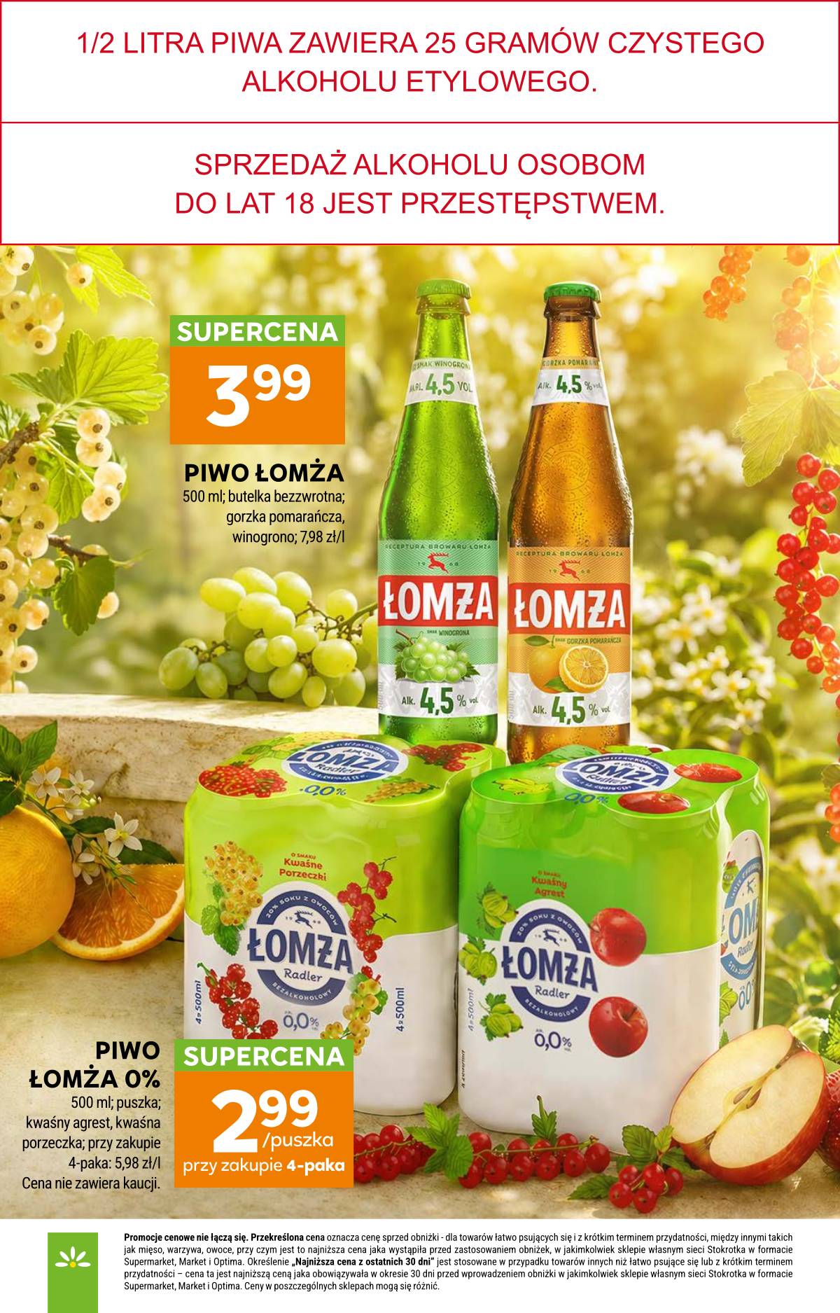 Stokrotka - Stokrotka Supermarket akcijų leidinys 35 puslapis
