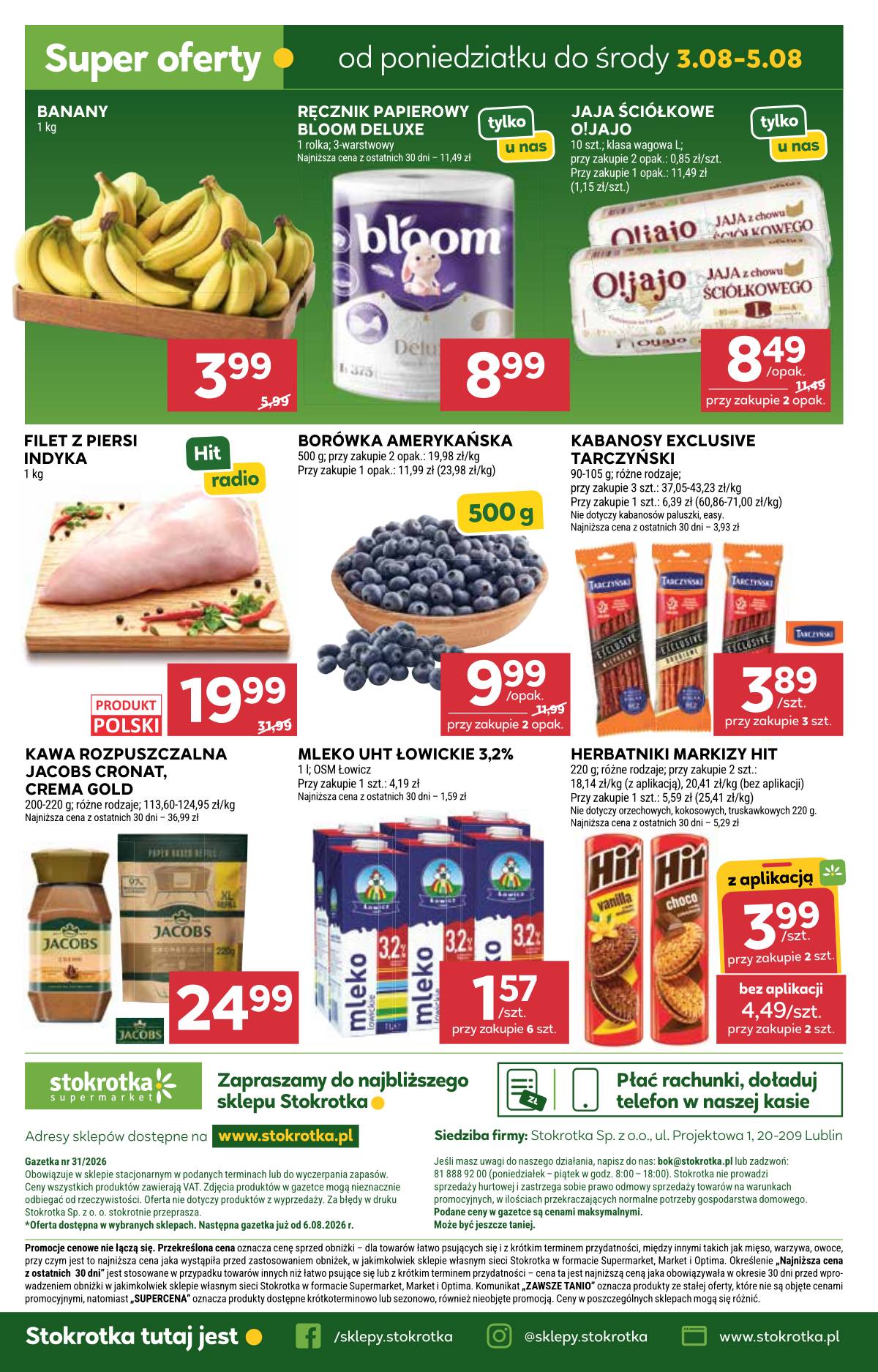 Stokrotka - Stokrotka Supermarket akcijų leidinys 42 puslapis