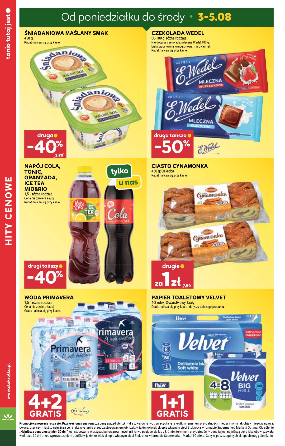 Stokrotka - Stokrotka Supermarket akcijų leidinys 8 puslapis